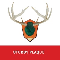 Allen Al562 Antler Mounting Kit Green Flexible Skull Cover Wood Plaque