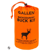 Allen Al6599 Backcountry Buck Field Dressing Game Bag Kit Breathable Reusable 5 Bags