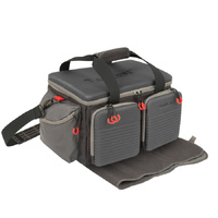 Allen Al8325 Competitor Premium Range Bag Molded Lockable Fold Up Mat Grey