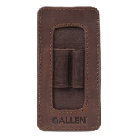 Allen Al8515 Castle Rock Forend Ammo Holder Brown Leather 2 Rounds .223-.300