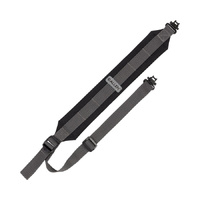 Allen Al8545 Durango Padded Rifle Sling Black Grey Swivels