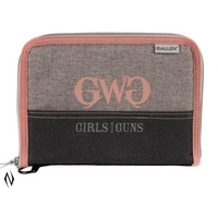 Allen Al9072 Girls With Guns Pistol Case 10 Inch Roses Are Gold