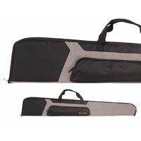 Allen 52 Inch Anthracite Shotgun Case W Side Pocket  - Heather Grey Black #Al61052