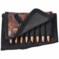Allen Elastic Buttstock Rifle Cartridge Holder W Flap Cover - Camo #al2068