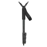Allen Deluxe Patented Compact Shooting Stick - Black Matte Aluminium #al2163