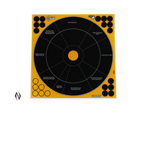 Allen Ez Aim Splash Adhesive 12 Inches Handgun Trainer - Target 5pk #al15248