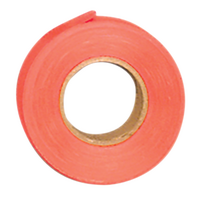 Allen Fluoro Reflective Flagging Tape 1 Inch - Orange 150 Ft Roll #al45