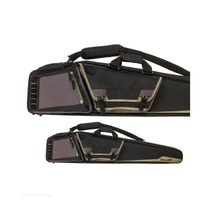 Allen Rocky Double Rifle Case Tan 50 Inches Extra Rugged Fabric - Black #al90650