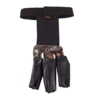 Allen Saddlecloth 3 Finger Archery Gloves - Black # [size ]
