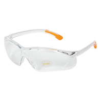 Allen Shooting Glasses Frame Clear Lenses Lightweight Frame - White #22753