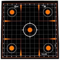 Allen Ez See 12 Inches Sight In Grid Adhesive Target Paper - 5 Per Pack #15314