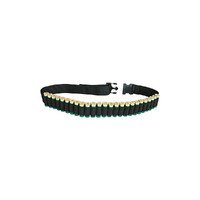 Allen Shotgun Shell Belt Holder Webbing Lightweight Quick-release Buckle Shooting Accessories - 25 Cartridges 2 Inches Black #211