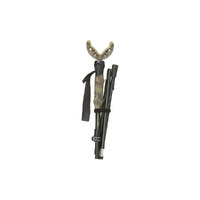 Allen Hunting Axial Shooting Click Stick Monopod Fully Extended Eva Molded Handle - 61 Inches Max Height Olive #21413