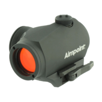 Aimpoint Micro H-1 4moa Red Dot Sight - Waterproof With Weaver Mount #11910