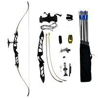 Apex Hunting 18Lbs R2 Podium Recurve Bow Package Starter Archery Right Handed - Black #r2-Package-Bk-18