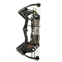 Apex Hunting Rookie 25Lbs Youth Compound Bow - Black #cbk1-Bk