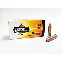 Armscor .22lr High Velocity 40gr Jhp Ammo For Hunting & Target #hr22hha