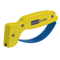 Accusharp Shearsharp Scissors Sharpener With Large Ergonomic Handle - Yellow #a002c