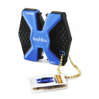 Accusharp Sharpneasy 2-step Knife Sharpener - Over-molded Grips #a334c
