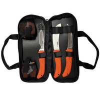 Accusharp 6-piece Processing Kit Caping Knife - Nylon Carry Case #a738c