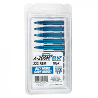 A-zoom Precision Snap Cap 223 Rem Blue 10pk 12322
