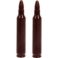 A-zoom 204 Ruger Metal Snap Caps Precision Cnc Aluminum Machined - 2 Pack #12218