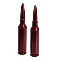 A-zoom Precision Cnc 6mm Creedmoor Metal Snap Caps Solid Aluminum - 2 Pack #12305