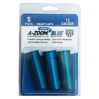 A-Zoom Az12311 Snap Cap 12 Gauge Blue 5 Pack