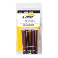 A-Zoom Az20g Snap Caps 20 Gauge 2-Pack Aluminium Dummy Rounds