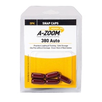 A-Zoom Az380auto Snap Caps 380 Auto 5-Pack Aluminium
