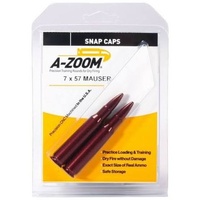 A-Zoom Az7x57mau Snap Caps 7x57mm Mauser 2-Pack Aluminum