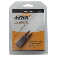A-Zoom 12401 224 Valkyrie Snap Caps Aluminium 2 Pack