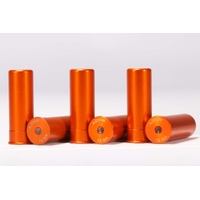 A-Zoom 12611 12 Gauge Snap Caps 5 Pack Aluminium Orange