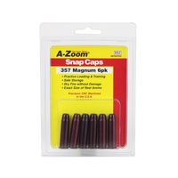 A-Zoom 16119 357 Magnum Snap Caps 6 Pack Aluminium