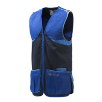Beretta Shooting Vest - Full Cotton Blue Navy #gt681-02113-0530