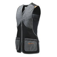 Beretta Shooting Vest - Dt11 Microsuede Slide Black #gt063-t1553-0903