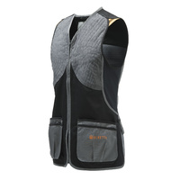 Beretta Shooting Vest - Dt11 Microsuede Slide Black #gt063-T1553-0903