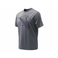Beretta Woodcock Hunting T-shirt - Cotton Grey #ts043-t1557-0915
