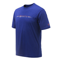 Beretta Broken Clay T-shirt - Cotton Blue #ts073-t1557-0560