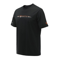 Beretta Broken Clay T-shirt - Cotton Black #ts073-t1557-0999 [m]