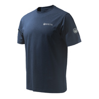Beretta Team T-Shirt - Cotton Blue Total Eclipse #ts472-T1557-0504