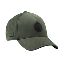 Beretta Green Shooting Baseball Cap Hat - Rubber Patch Logo #bc571t