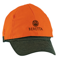 Beretta Forest Reversible Cap - Green High-visibility Orange #be60-2289-715