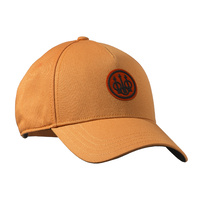 Beretta Orange Shooting Baseball Cap Hat - Rubber Patch Logo #bt031to