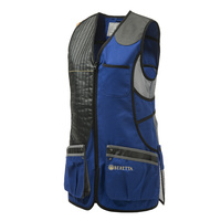 Beretta Sporting Vest Woman - Cotton And Mesh Blue #gt023-t1553-059j [xl]