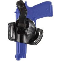 Beretta Leather Right Hand Holster - Fits 92 W 96 Series, Mod.02 Black #e01115