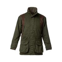 Beretta Men's Hunting Long Forest Jacket - Green Ykk Two Way Zip Removable Shoulder Straps #guf2-2289-0715