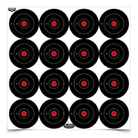 Birchwood Dirty Bird 3 Inch Bull's-eye Shooting Targets 12 Sheets