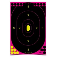 Birchwood Casey Shoot- N- C Silhouette Paper Shooting Target Pink - 12 Inch X 18 Inch 5 Sheets #34635