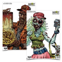 Birchwood Casey Darkotic 12x18 Special Delivery & Shopping Spree Targets - Combo Pack #bc-35628